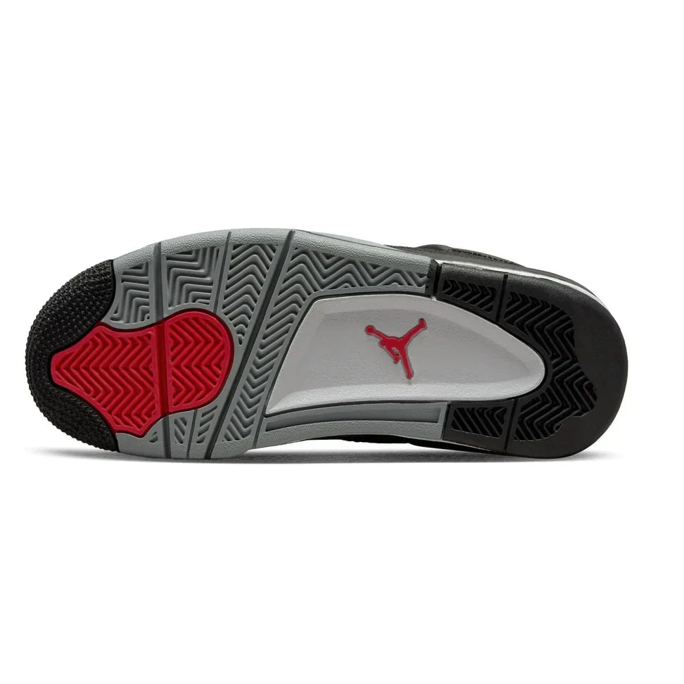GS Retro 4 Jordan Black Air Canvas 0721